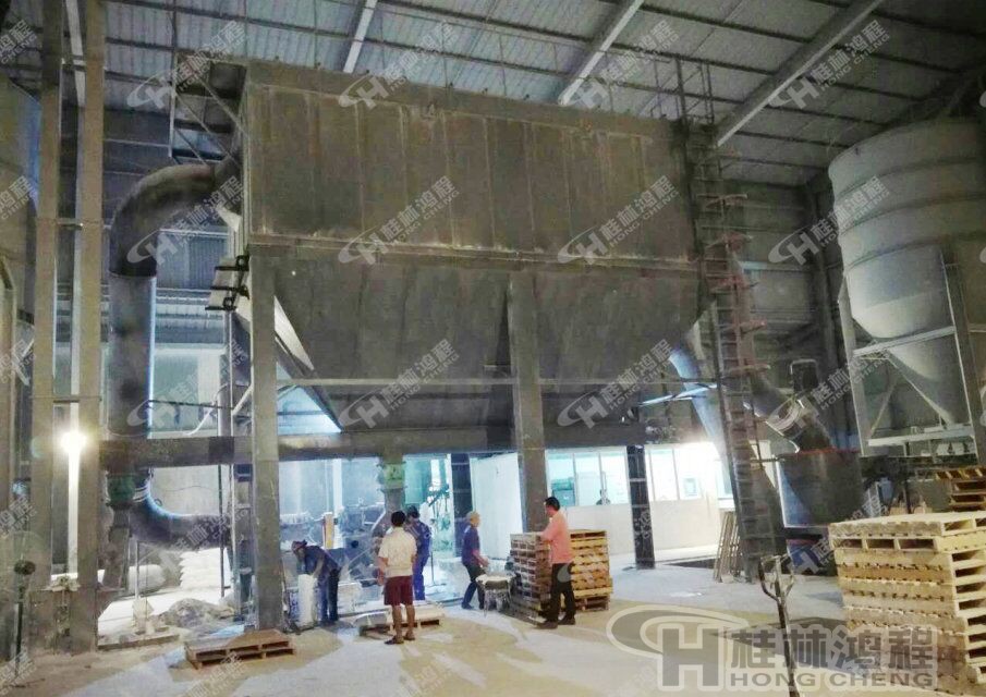 HCH1395超細滑石粉生產設備，滑石磨粉機，桂林鴻程環輥磨