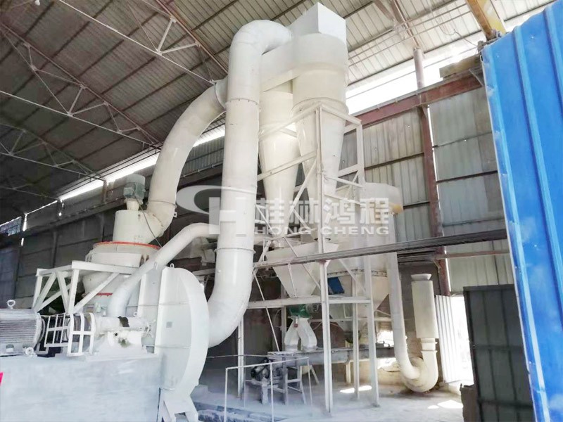 HCQ1500重鈣雷蒙磨新疆某造紙廠生產車間